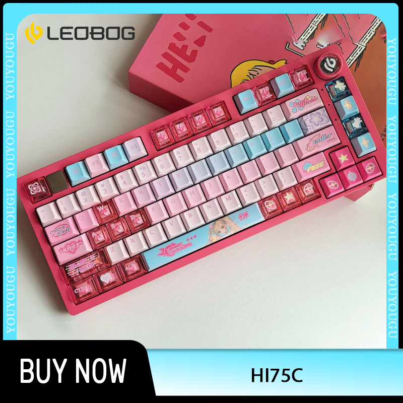 Gaming Keyboard Extension - LEOBOG Hi75C Mechanical Keyboard Kit RGB