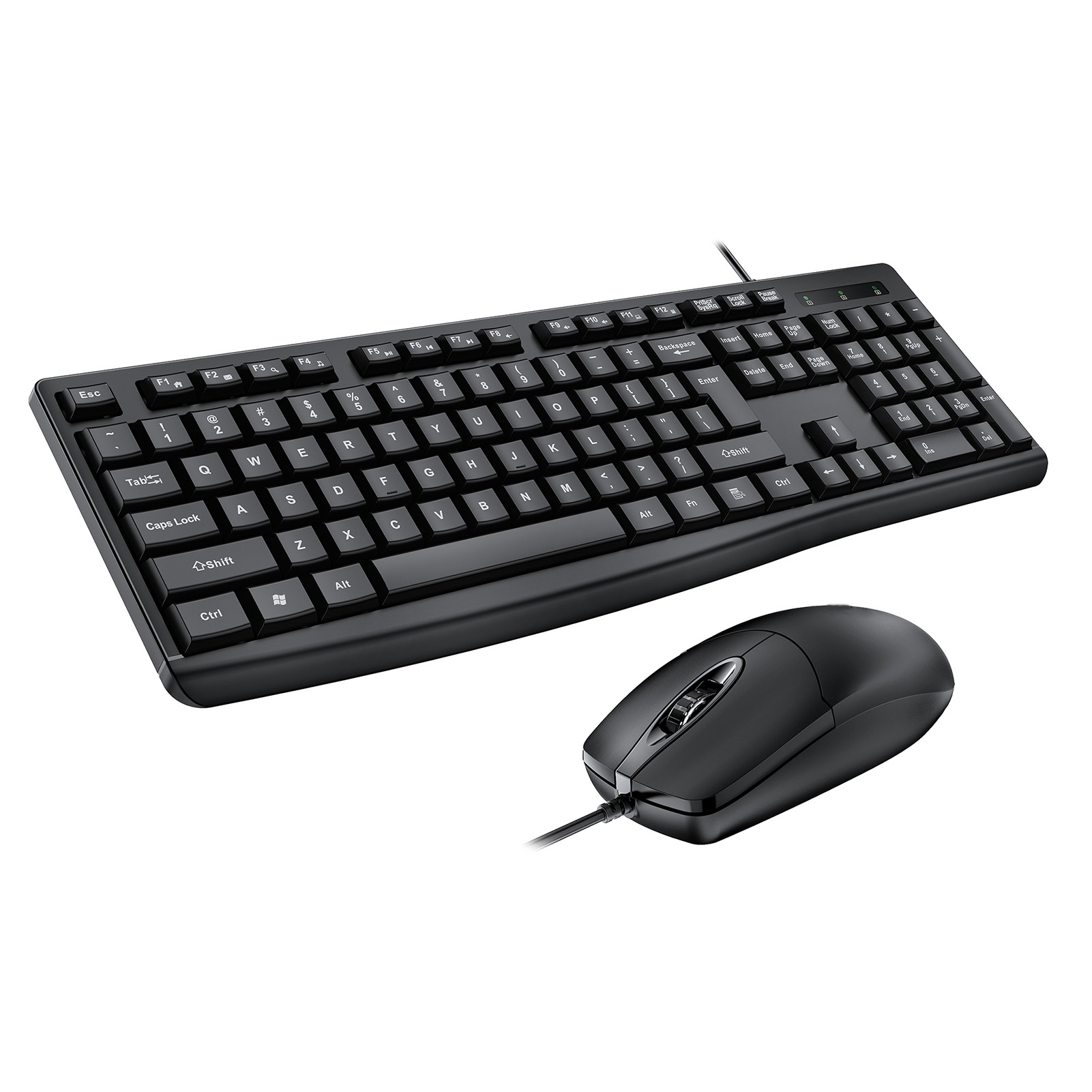 Gaming Keyboard Ergonomics - T650 Keyboard Mouse Combo USB Wired