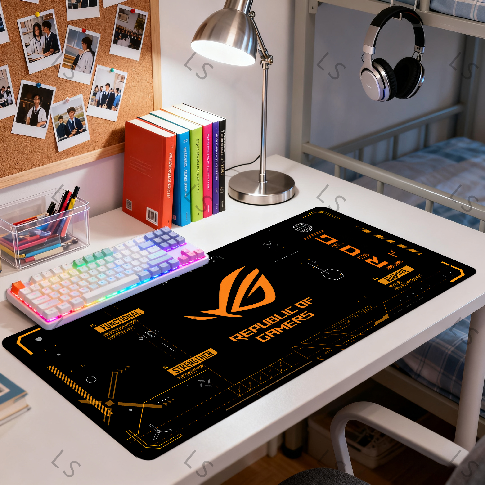 Gaming mats large Extended pad - Gaming Keyboard Corsair ulasan dan harga