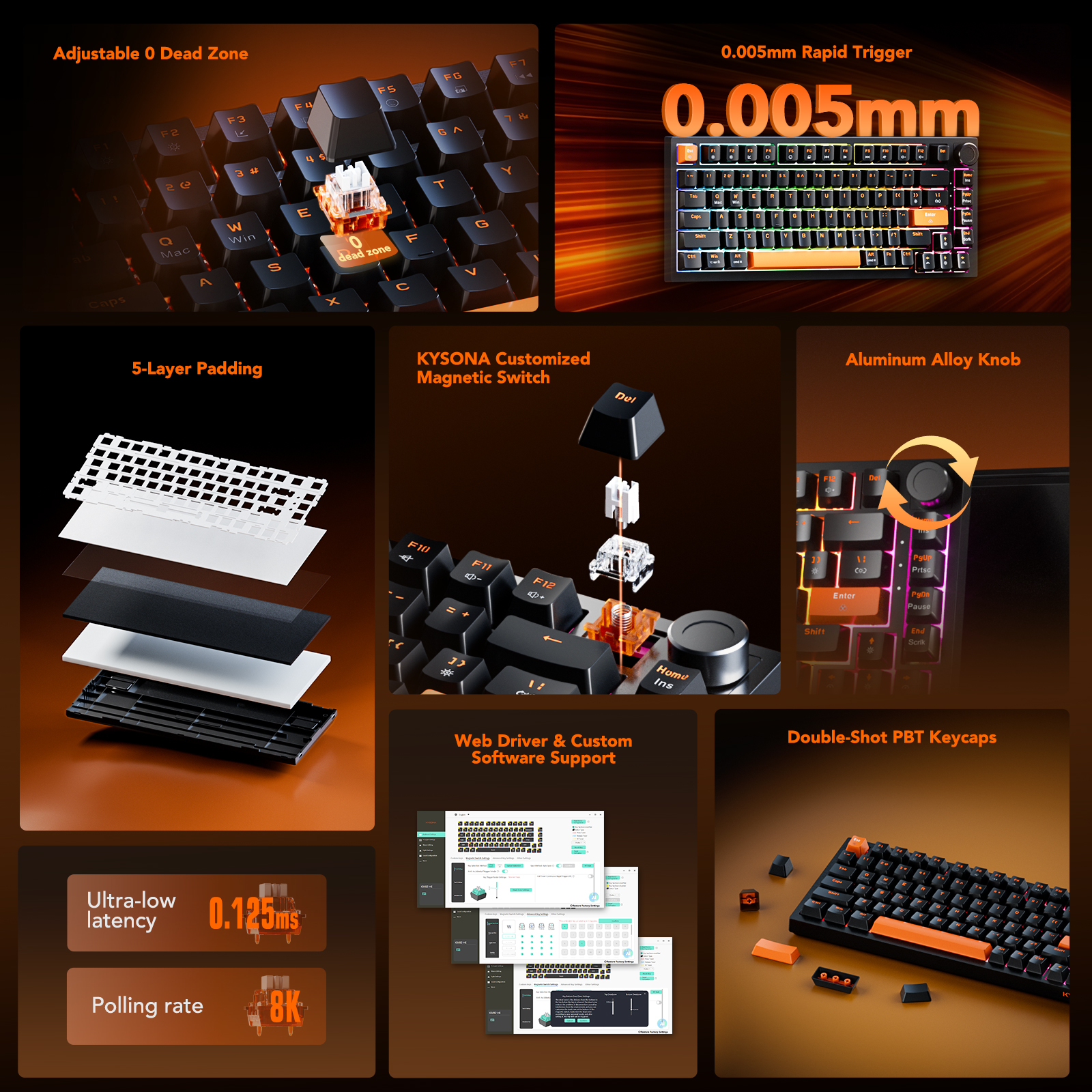 KYSONA KM82 HE Wired Gaming Ke - Gaming Keyboard Expensive ulasan dan harga