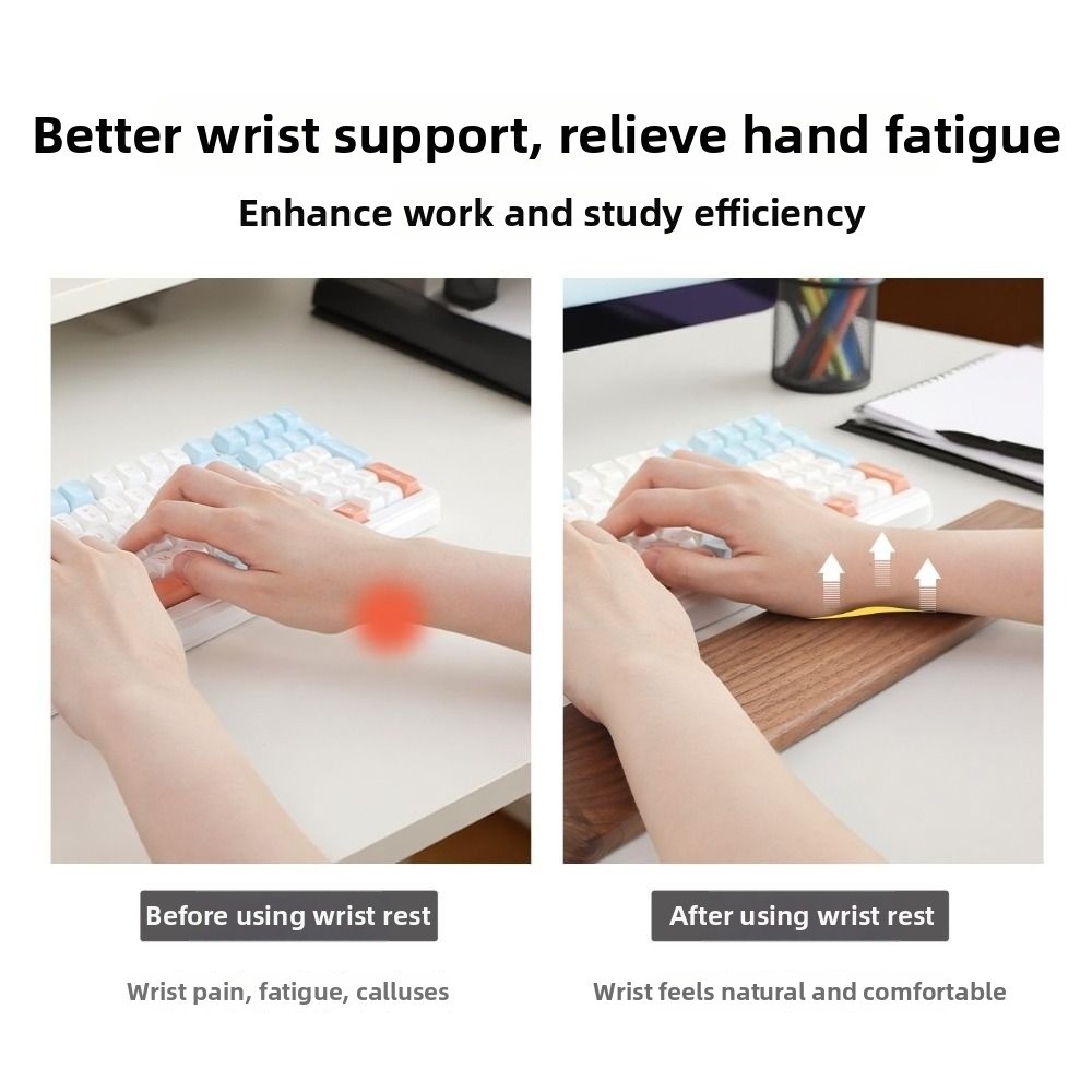 Wooden Keyboard Wrist Rest Erg - Wrist Rest Wood ulasan dan harga