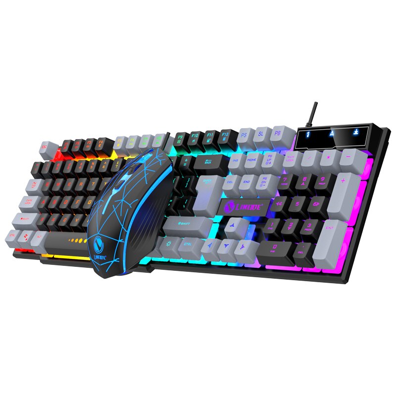Gaming Tri-Color Combo: Silent - Gaming Keyboard Extension ulasan dan harga