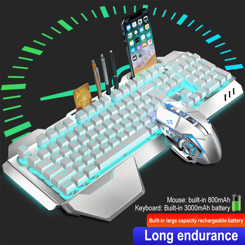 K680 Rechargeable 2.4G wireles - Gaming Keyboard Bundle ulasan dan harga
