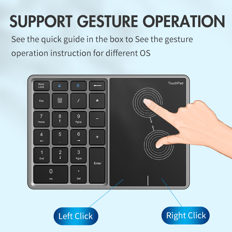 Jomaa Bluetooth Numeric Keyboa - Gaming Keyboard Non Mechanical ulasan dan harga
