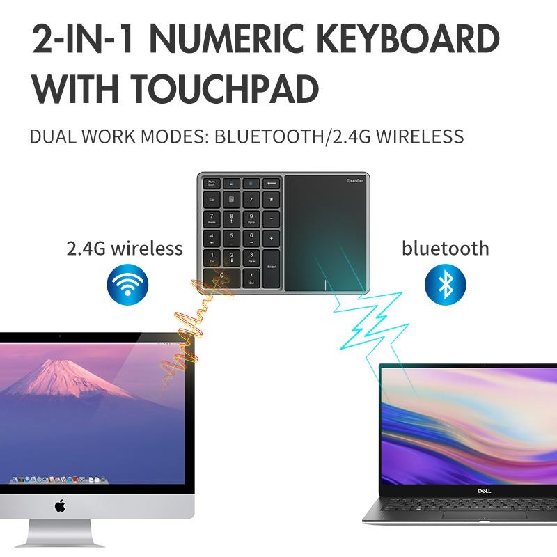 Jomaa Bluetooth Numeric Keyboa - Gaming Keyboard Non Mechanical ulasan dan harga