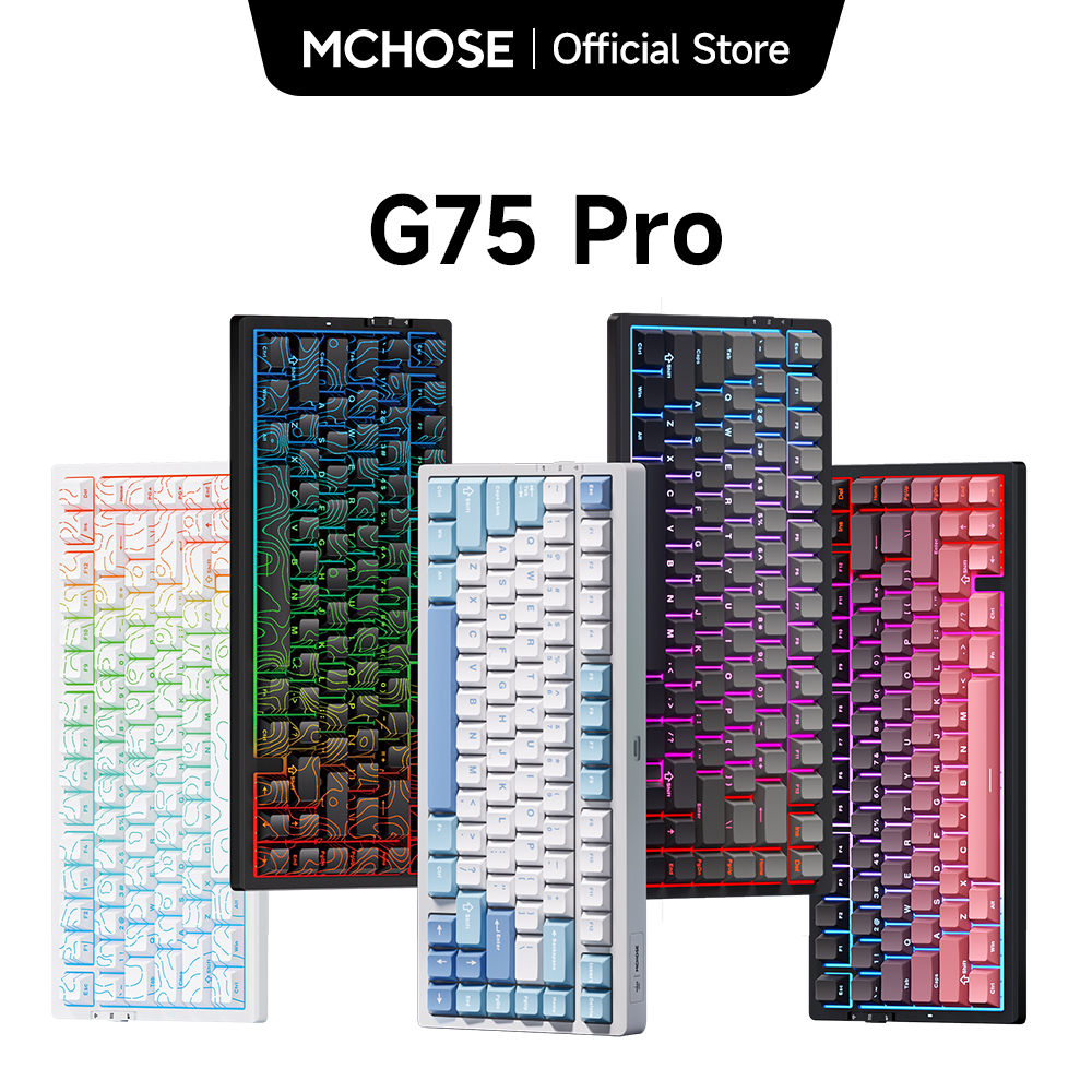MCHOSE G75 Pro Wireless Mechan - Gaming Keyboard Expensive ulasan dan harga