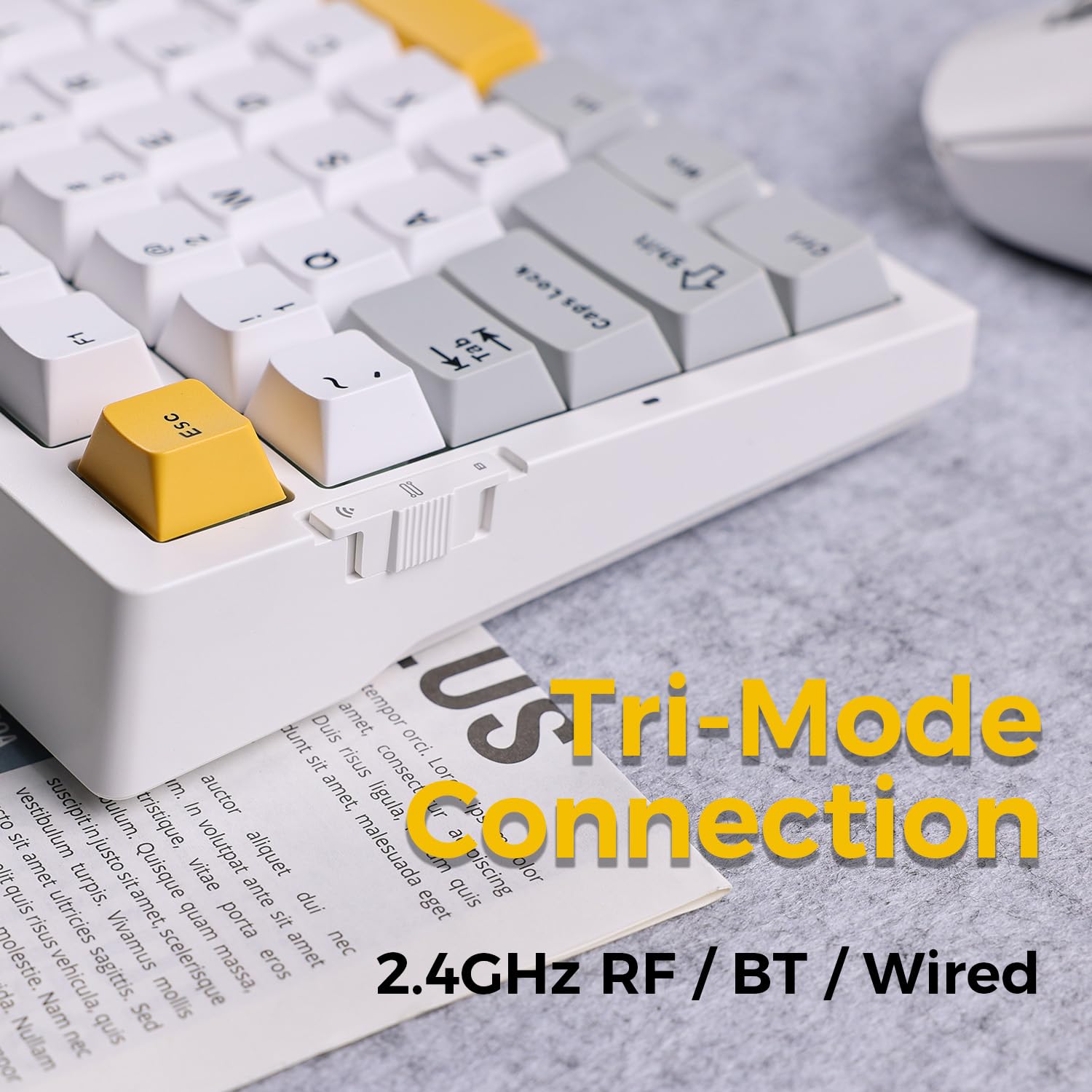 MCHOSE G75 Pro Wireless Mechan - Gaming Keyboard Expensive ulasan dan harga