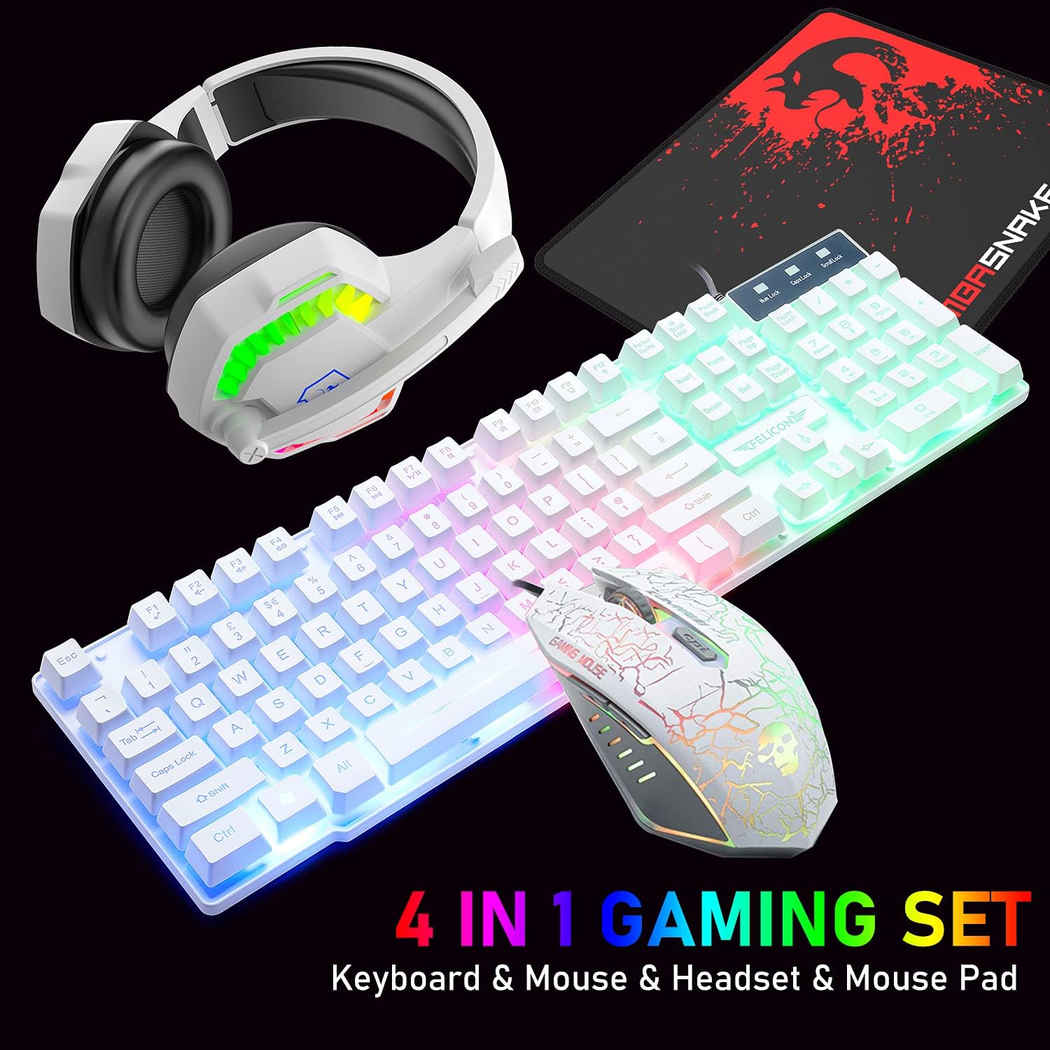 MAMBASNAKE T11 UK 100% Gaming  - Gaming Keyboard Ergonomics ulasan dan harga