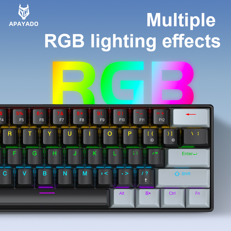 APAYADO K61 Mini Mechanical Ke - Gaming Keyboard Bundle ulasan dan harga