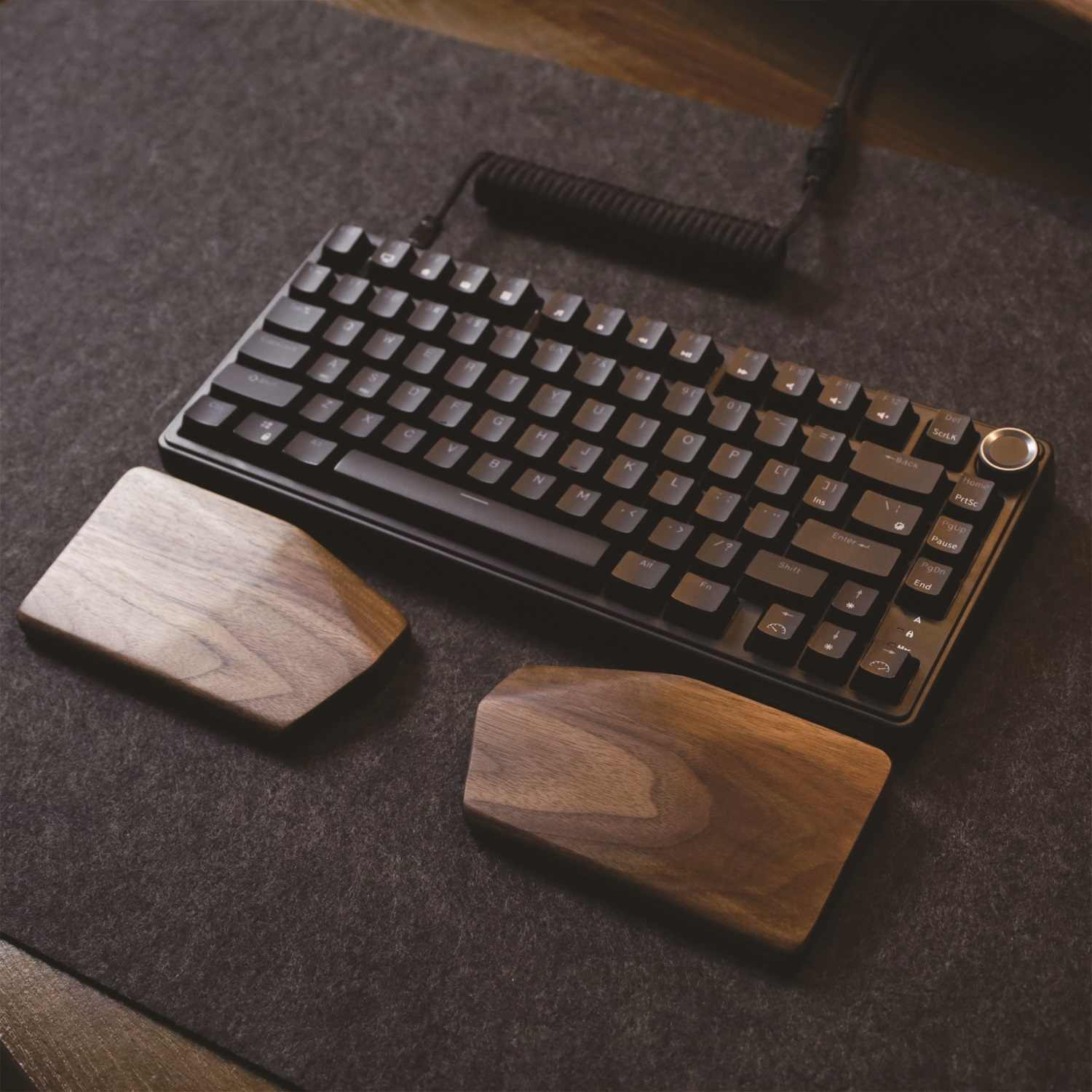 Split Keyboard Hand Rest Origi - Wrist Rest Wood ulasan dan harga