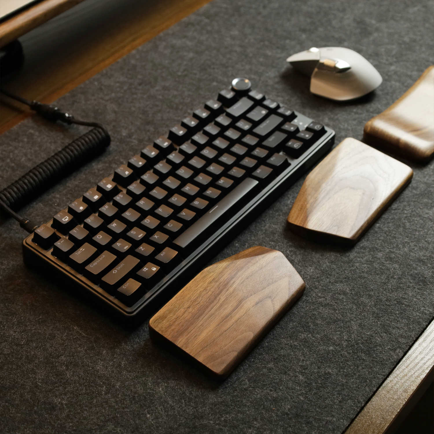 Split Keyboard Hand Rest Origi - Wrist Rest Wood ulasan dan harga