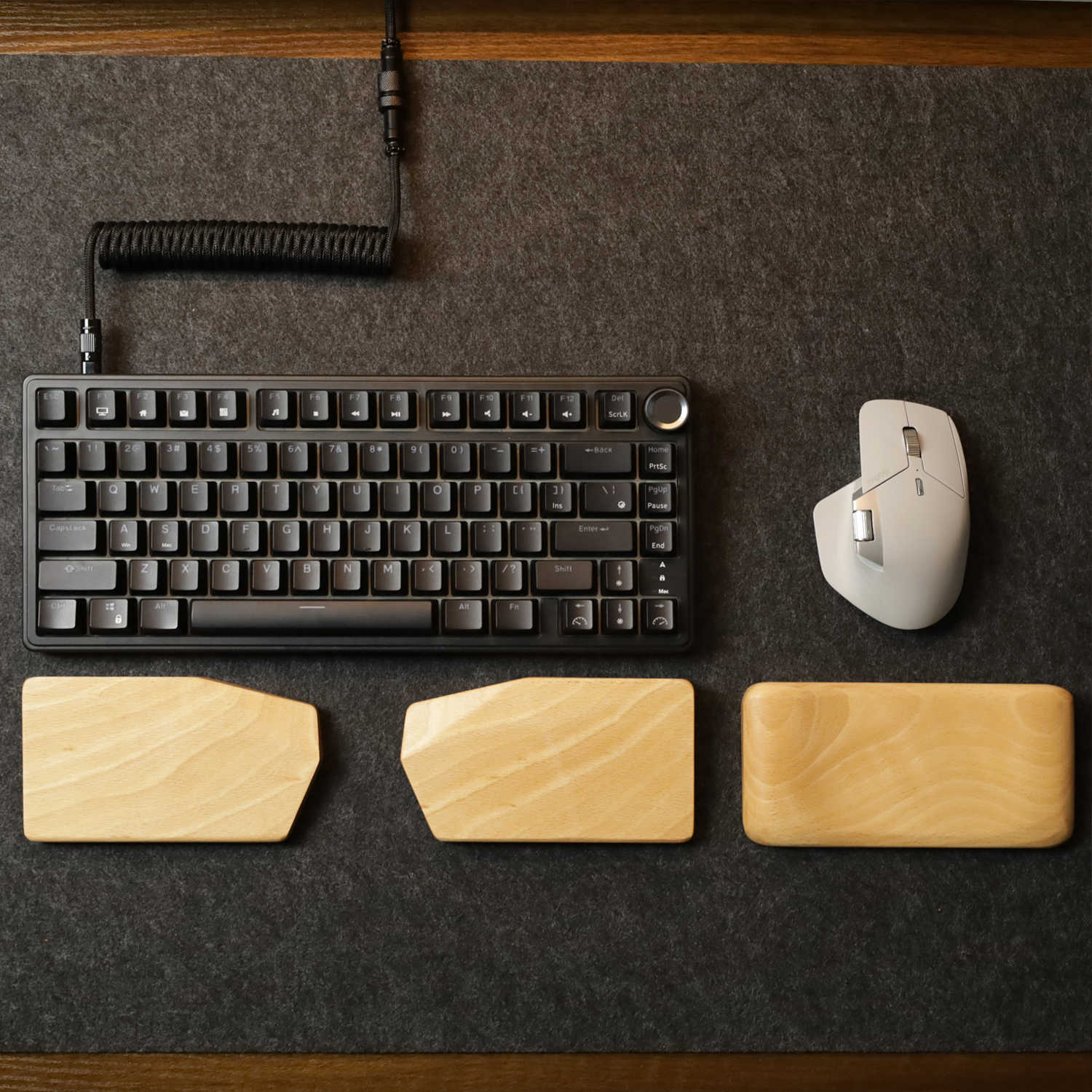 Split Keyboard Hand Rest Origi - Wrist Rest Wood ulasan dan harga