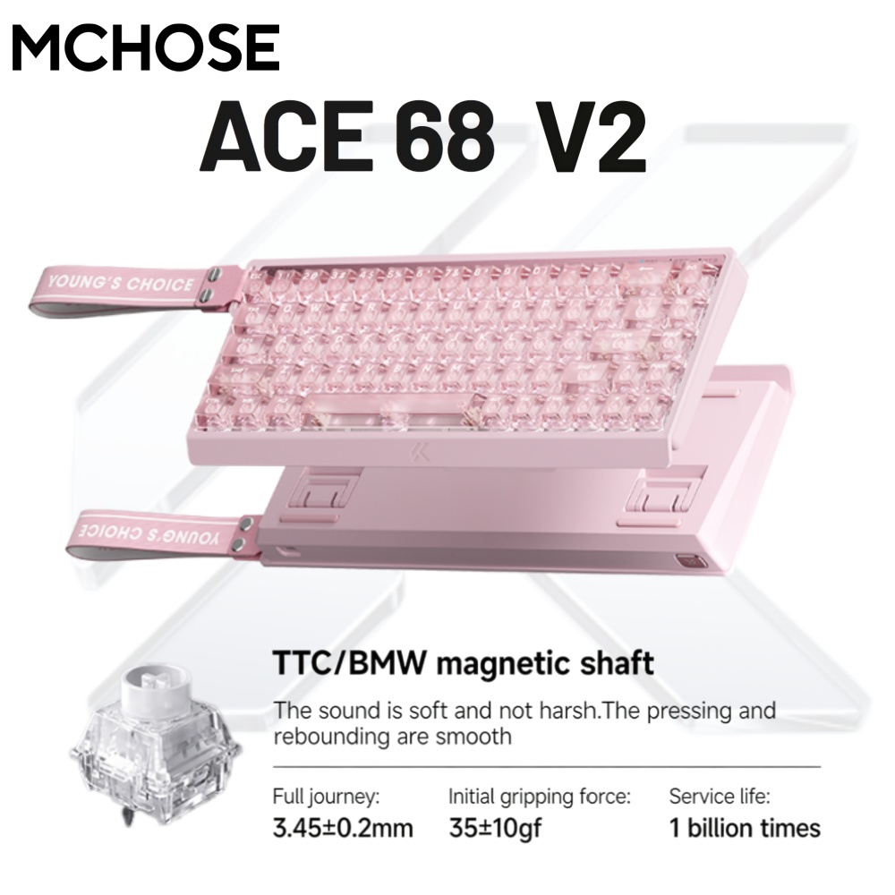 MCHOSE ACE68 V2 gaming keyboar - Gaming Keyboard Expensive ulasan dan harga