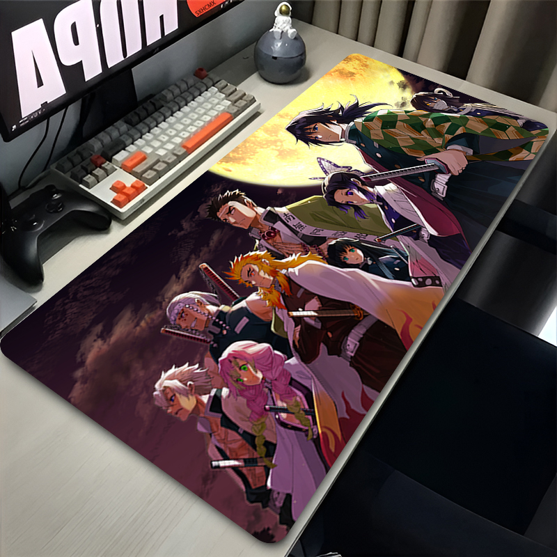 Mousepad Anime D-demon Slayer  - Gaming Keyboard He ulasan dan harga