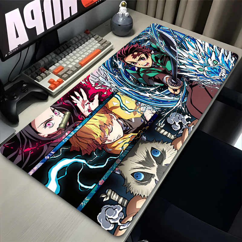 Mousepad Anime D-demon Slayer  - Gaming Keyboard He ulasan dan harga