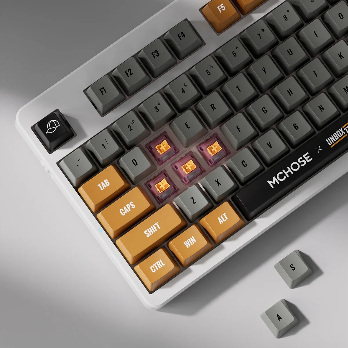MCHOSE x Unbox Therapy - UT98  - Gaming Keyboard That Is Quiet ulasan dan harga