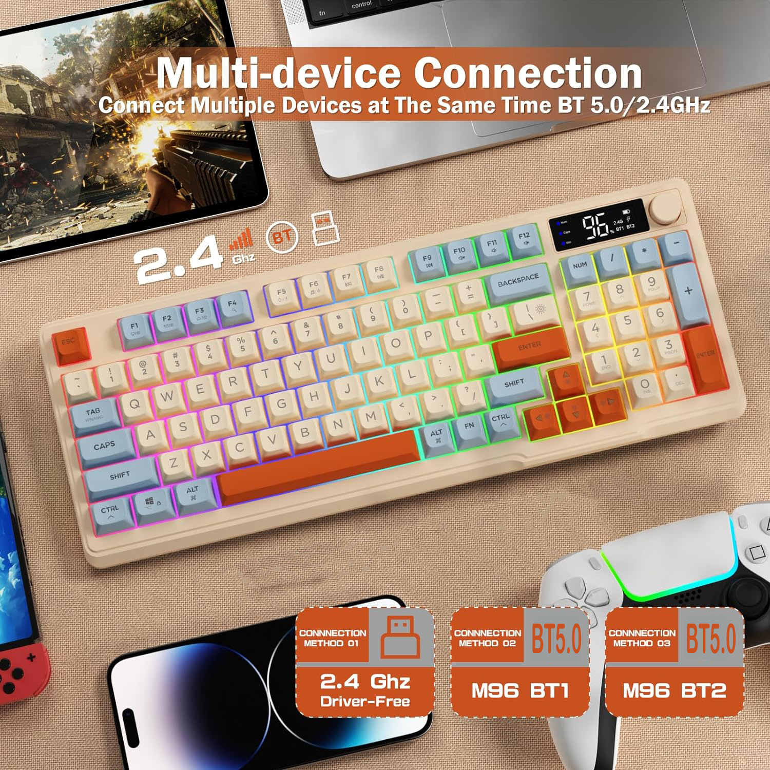 ZIYOU LANG Wireless Gaming Key - Gaming Keyboard That Is Quiet ulasan dan harga