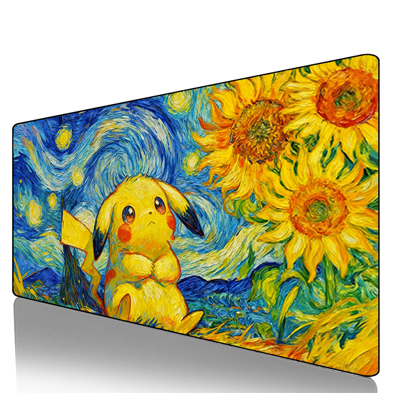 Mouse Pad Pokemon Pikachu Geng - Gaming Keyboard He ulasan dan harga