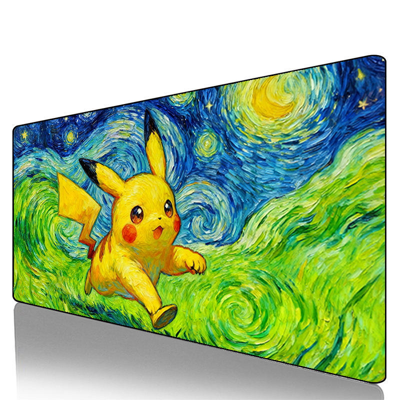 Mouse Pad Pokemon Pikachu Geng - Gaming Keyboard He ulasan dan harga