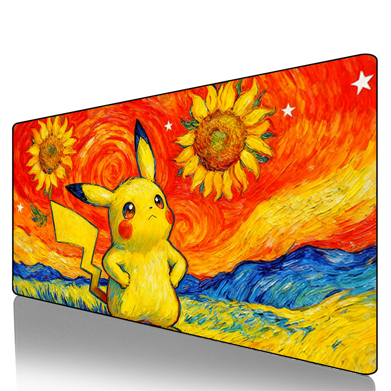 Mouse Pad Pokemon Pikachu Geng - Gaming Keyboard He ulasan dan harga