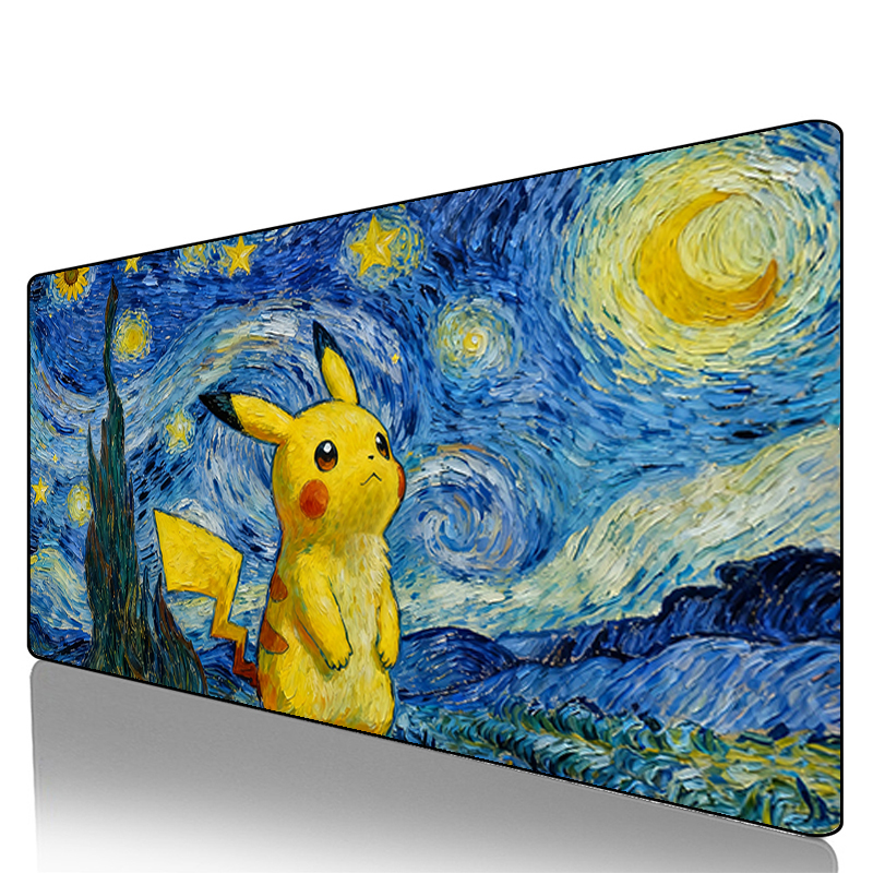 Mouse Pad Pokemon Pikachu Geng - Gaming Keyboard He ulasan dan harga