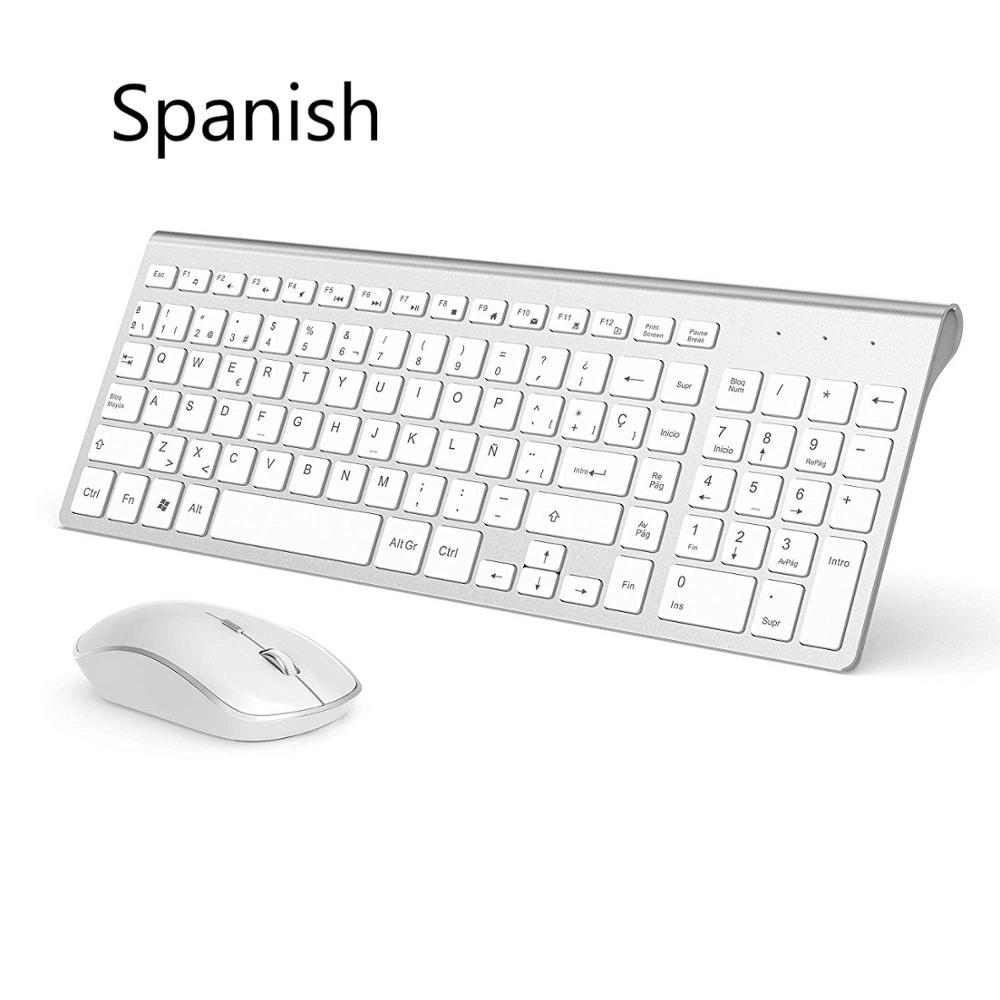 Wireless Keyboard Mouse Spanis - Gaming Keyboard Extension ulasan dan harga