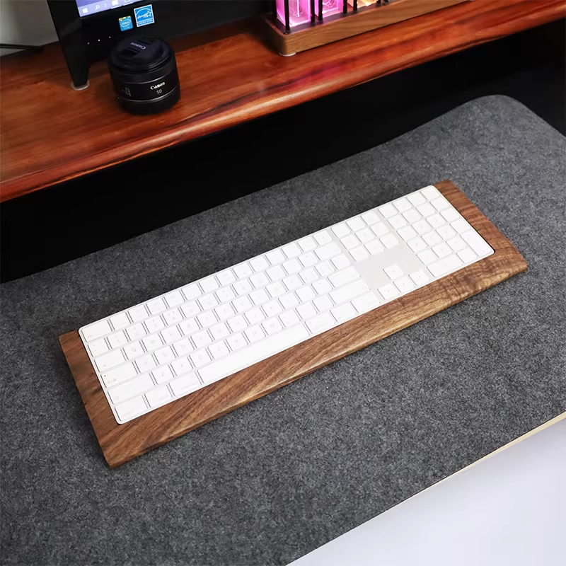 Black Walnut Solid Wooden Tray - Wrist Rest Wood ulasan dan harga