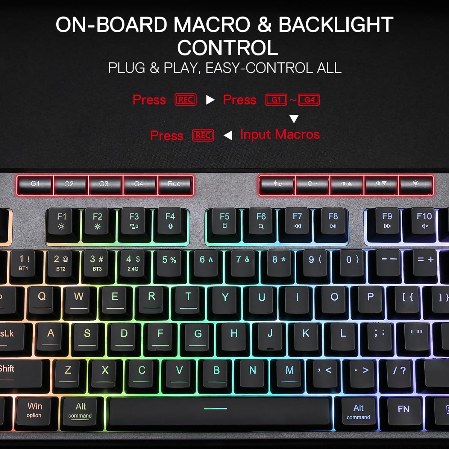 Redragon K516 PRO Shiva TKL RG - Gaming Keyboard Mobile ulasan dan harga