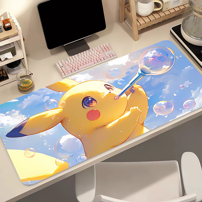 Anime Mouse Pad 90x40cm Pokemo - Gaming Keyboard Typewriter ulasan dan harga