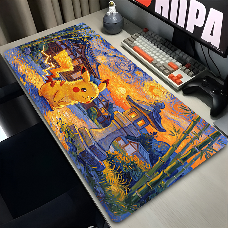Mouse Pad Pokemon Pikachus Rub - Gaming Keyboard High Ground ulasan dan harga