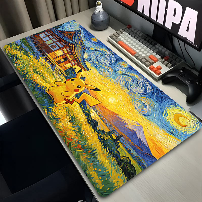 Mouse Pad Pokemon Pikachus Rub - Gaming Keyboard High Ground ulasan dan harga