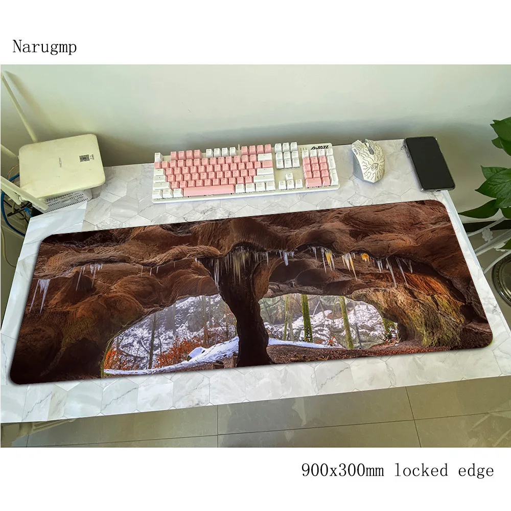 Caves mouse pad 90x30cm mousep - Gaming Keyboard Best ulasan dan harga