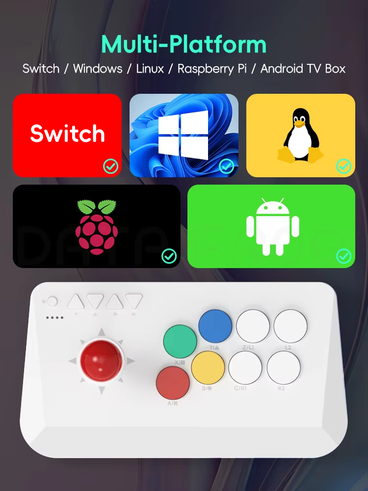 Data Frog Game Arcade Keyboard - Gaming Keyboard Mobile ulasan dan harga