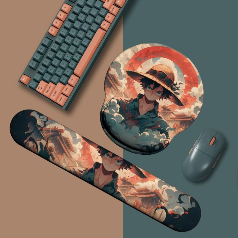 One Piece Monkey D. Luffy 3D S - Gaming Keyboard Ergonomics ulasan dan harga