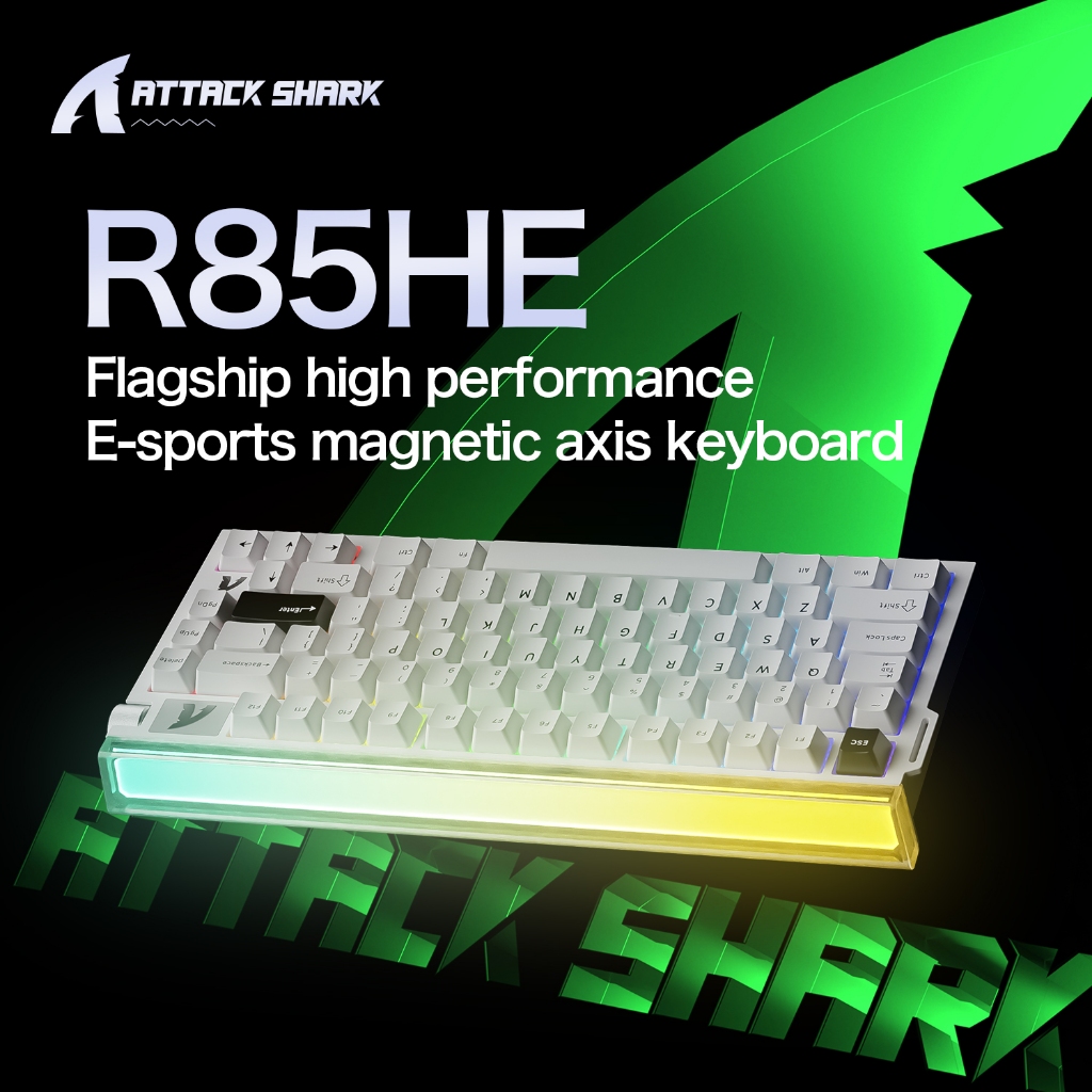 ATTACK SHARK R85HE Magnetic Ax - Gaming Keyboard Expensive ulasan dan harga