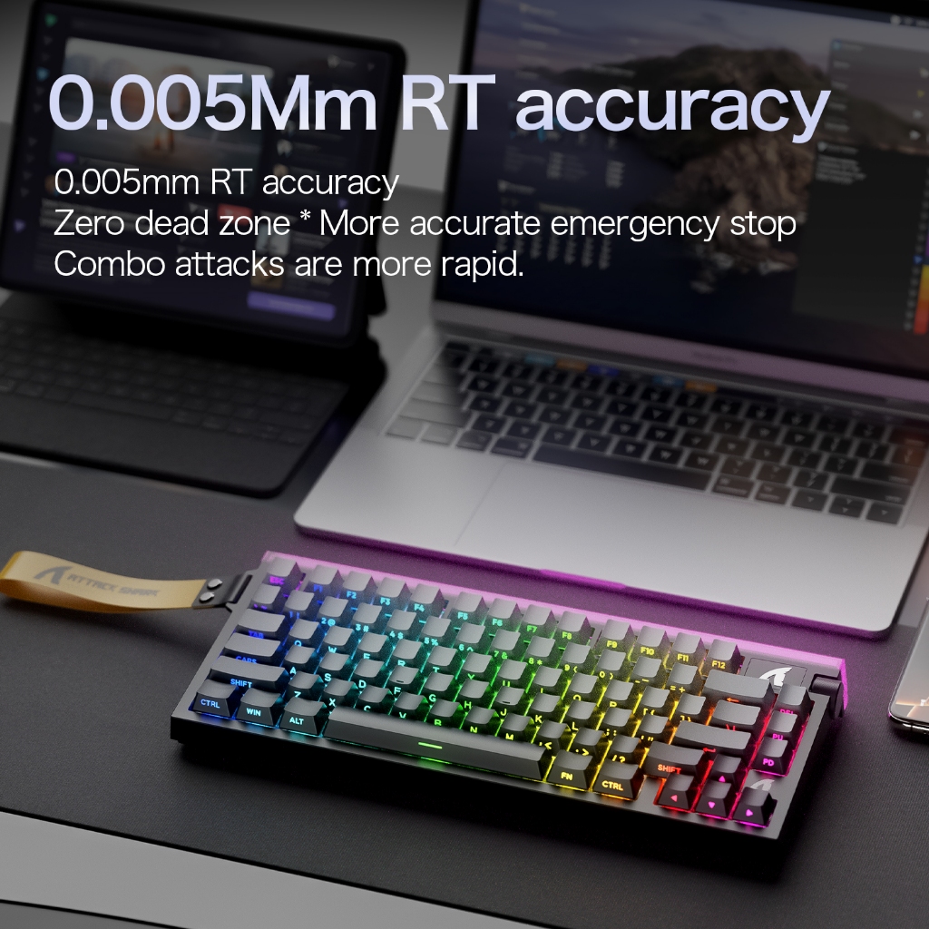 ATTACK SHARK R85HE Magnetic Ax - Gaming Keyboard Expensive ulasan dan harga