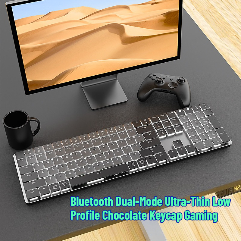 Bluetooth Dual-Mode Ultra-Thin - Gaming Keyboard That Is Quiet ulasan dan harga