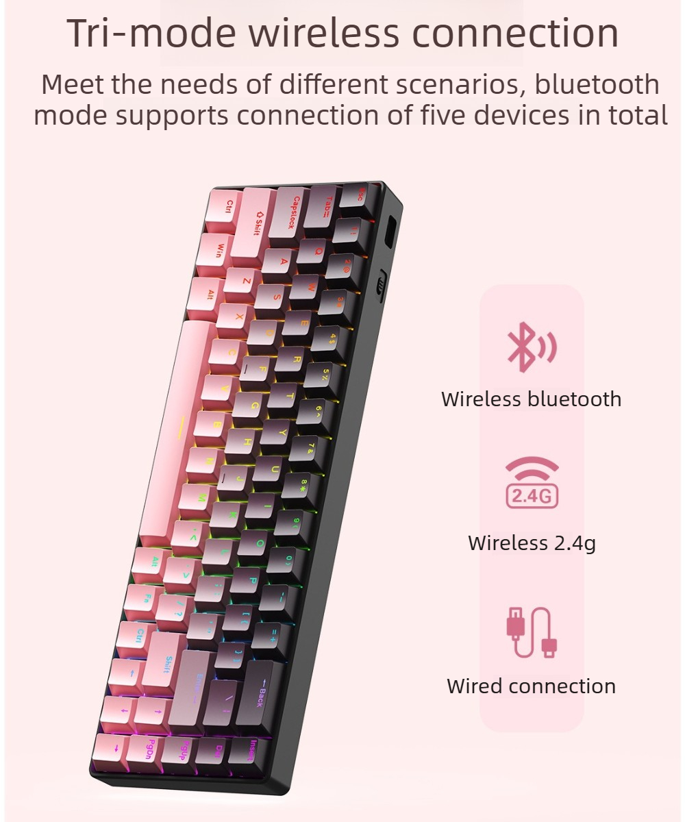 Mechanical keyboard RGB teclad - Gaming Keyboard Mobile ulasan dan harga