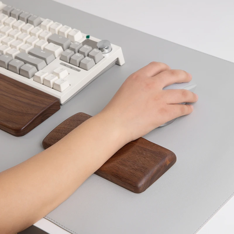 Walnut Wood Mouse Palm Rest Cu - Wrist Rest Wood ulasan dan harga
