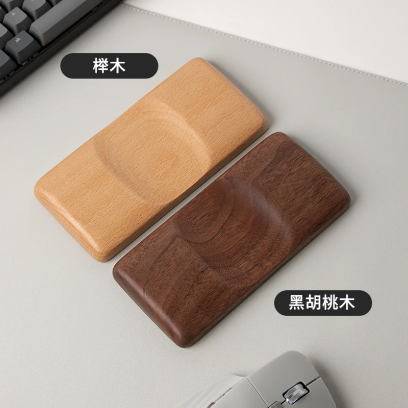 Walnut Wood Mouse Palm Rest Cu - Wrist Rest Wood ulasan dan harga