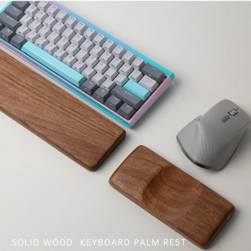 Walnut Wood Mouse Palm Rest Cu - Wrist Rest Wood ulasan dan harga