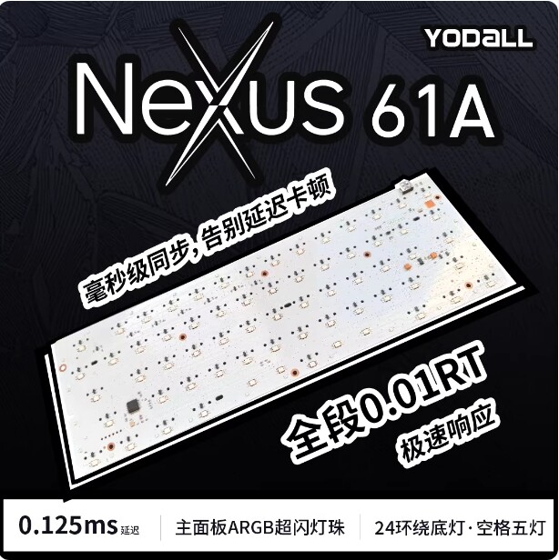 0.01RT Nexus61A HE PCB compati - Hot Swap Pcb ulasan dan harga