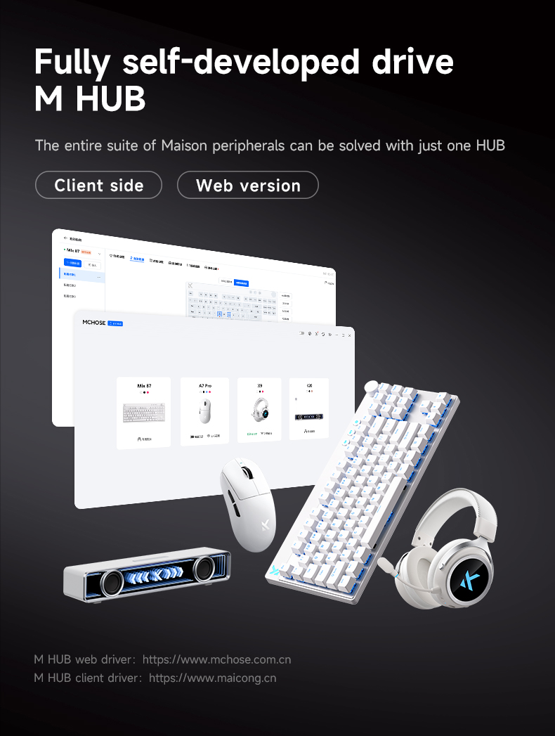 MCHOSE MIX87 Magnetic Axis Key - Gaming Keyboard Expensive ulasan dan harga