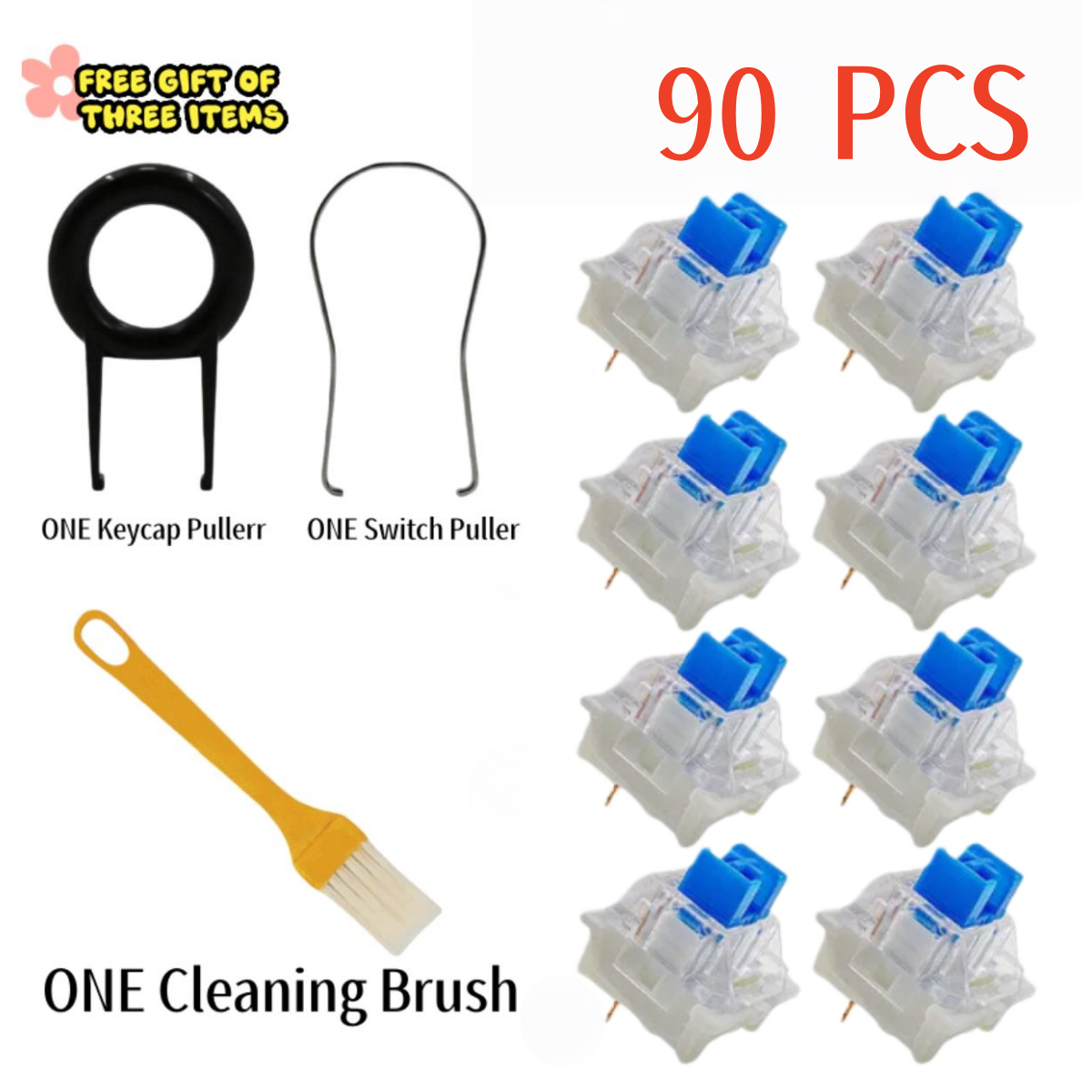 iTLY 90Pcs Keyboard Switch Key - Gaming Keyboard Mobile ulasan dan harga