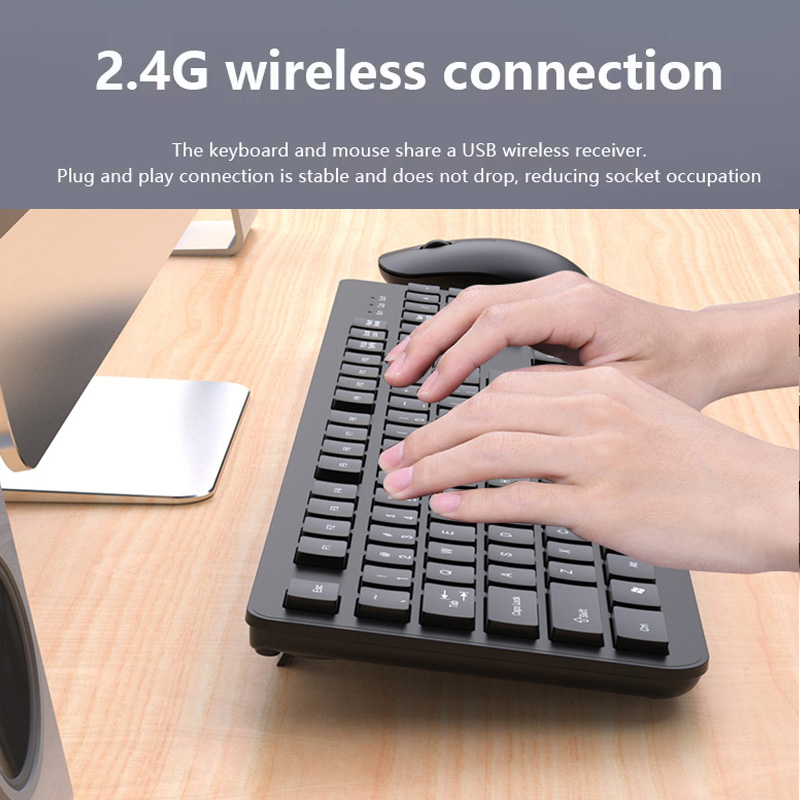 2.4G Wireless Keyboard Mouse S - Gaming Keyboard And Mouse Combo Wireless ulasan dan harga