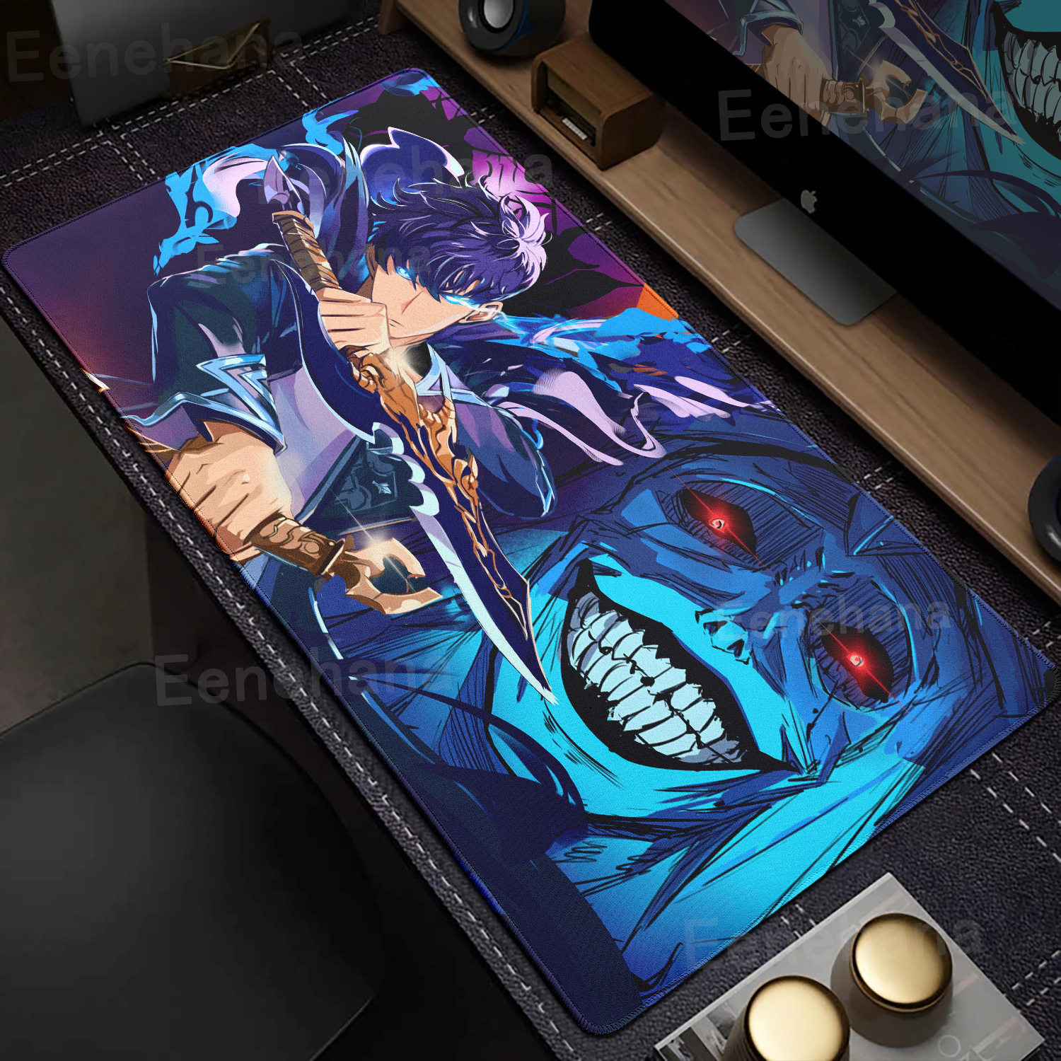 Anime Solo Leveling Mouse Pad  - Gaming Keyboard Corsair ulasan dan harga