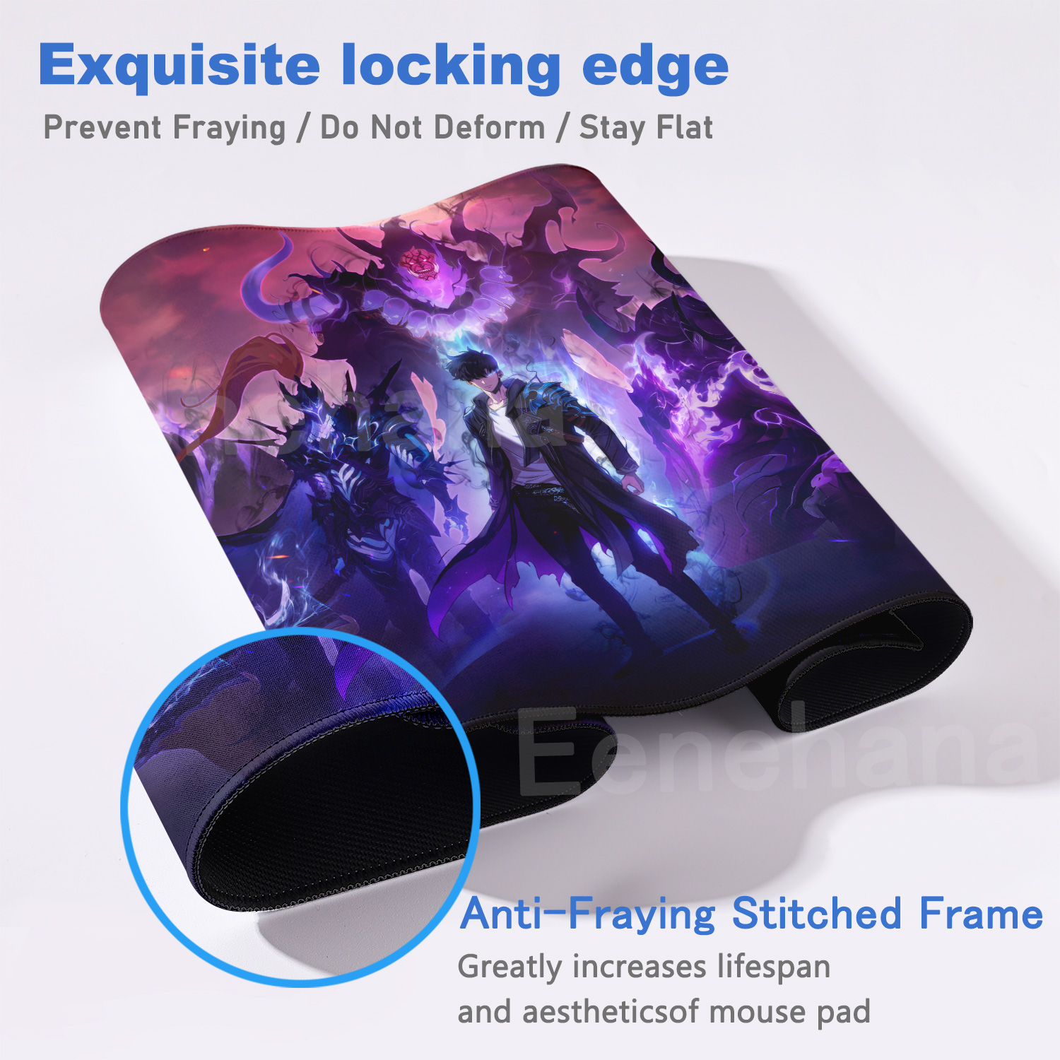 Anime Solo Leveling Mouse Pad  - Gaming Keyboard Corsair ulasan dan harga