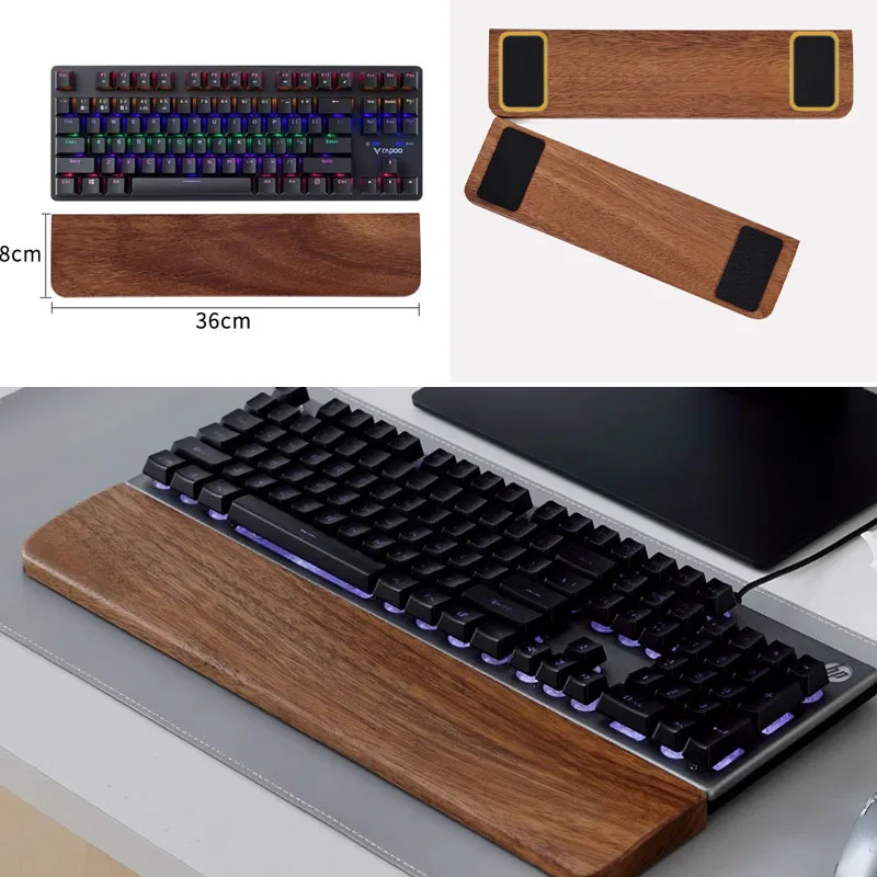 Solid Wood Keyboard Palm Rest  - Wrist Rest Wood ulasan dan harga