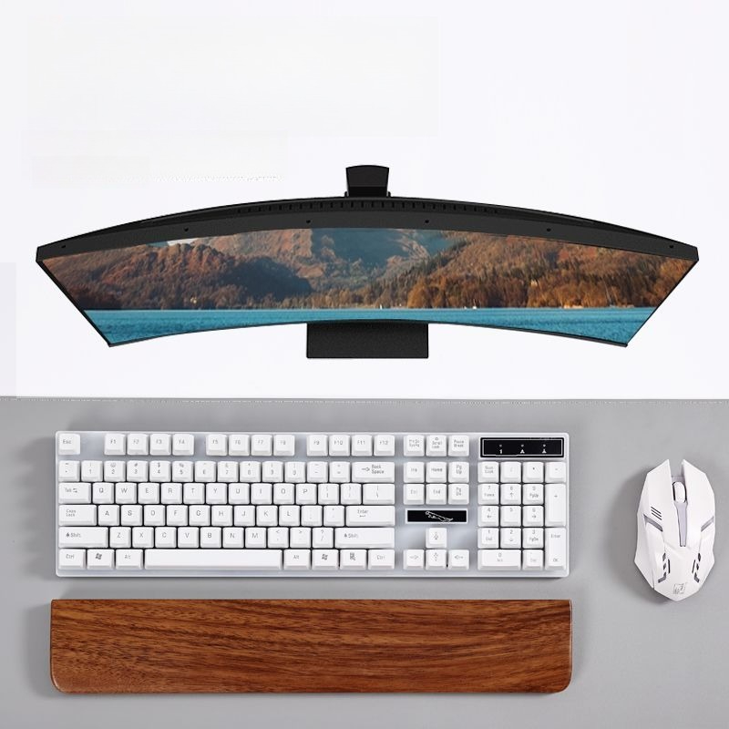 Solid Wood Keyboard Palm Rest  - Wrist Rest Wood ulasan dan harga