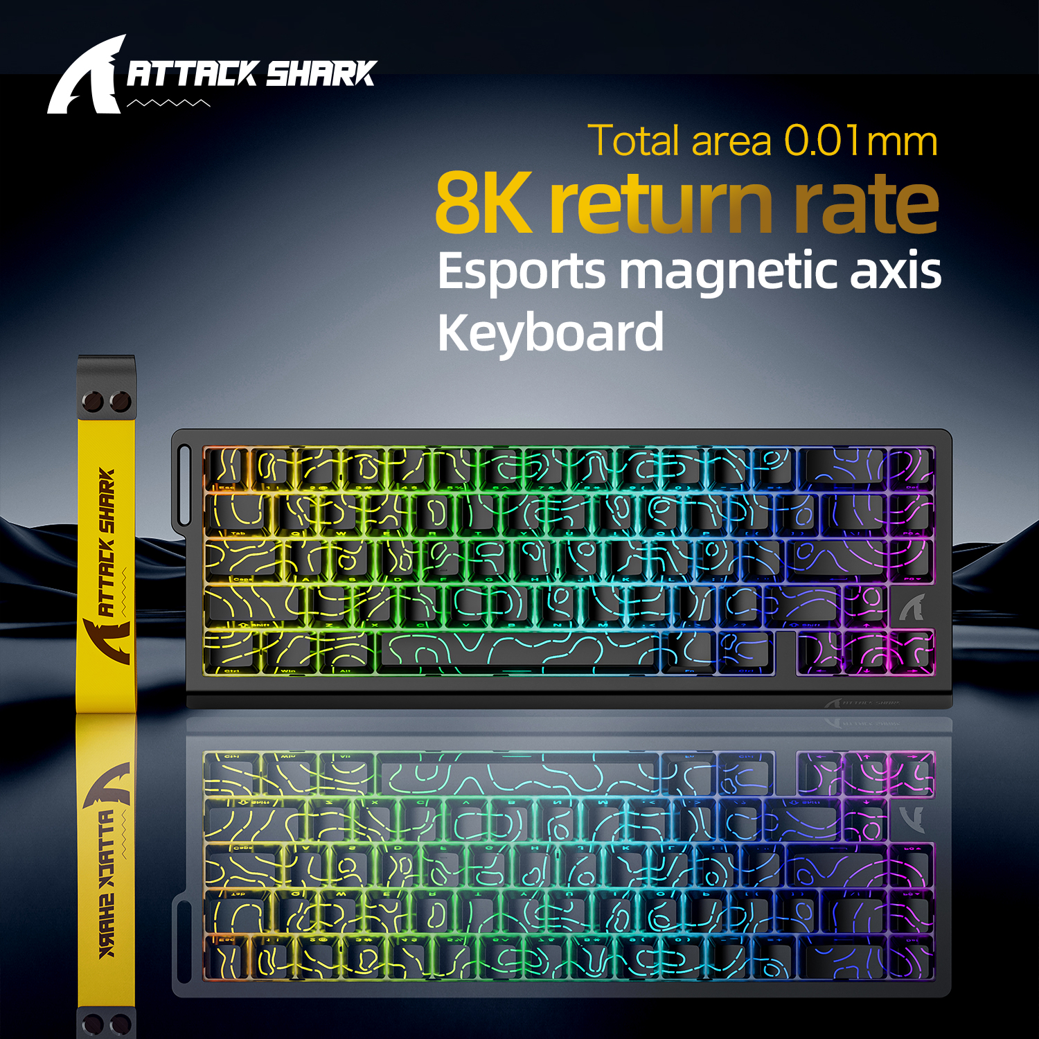 X68HE ATTACK SHARK Magnetic Ga - Gaming Keyboard Expensive ulasan dan harga